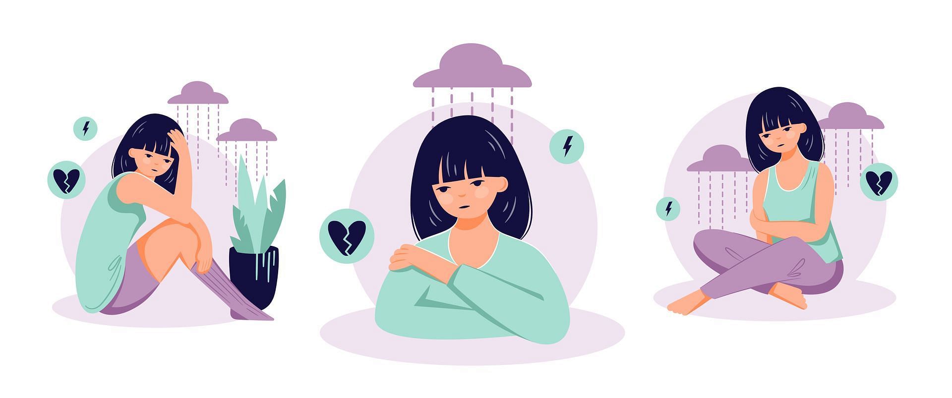 Depression lies on a continuum and each tool can vary. (Image via Vecteezy/ Veronika Kislyak)w